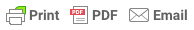 طباعة ودية ، PDF والبريد الإلكتروني